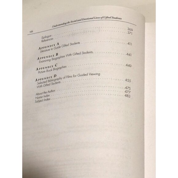 Understanding The Social And Emotional Lives Of Gifted Students Thomas P. Hébert - Picture 8 of 8